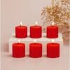 Crimson Aura Votive Candle